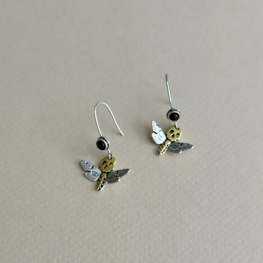 Skull Drop Earrings #2432